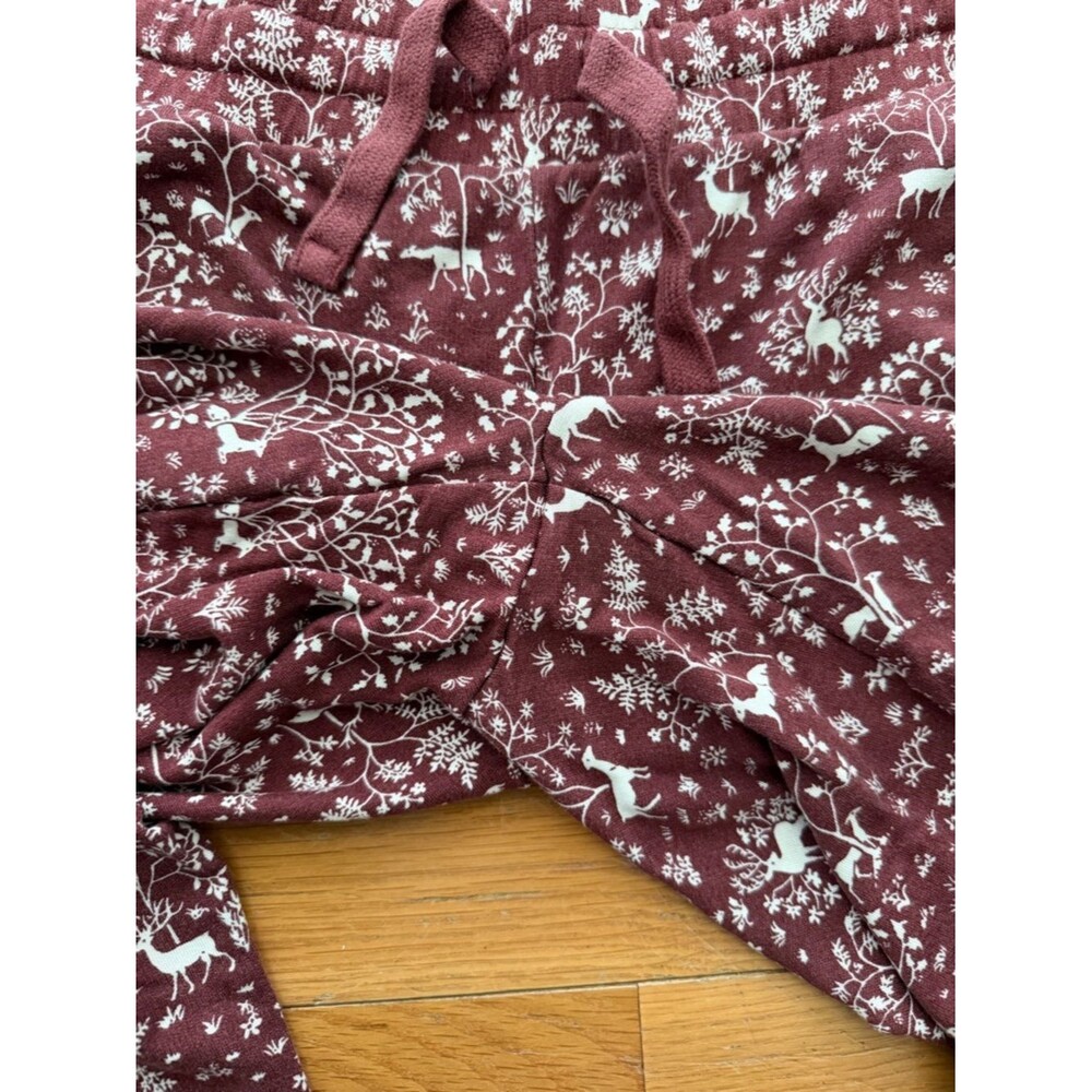 Sundance Rust Red Deer Joggers Lounge Pants Size M - Picture 7 of 10